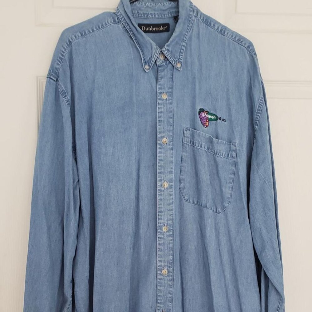 Dunbrooke Vintage Tannin Ancient Neutral Shirt size XL
